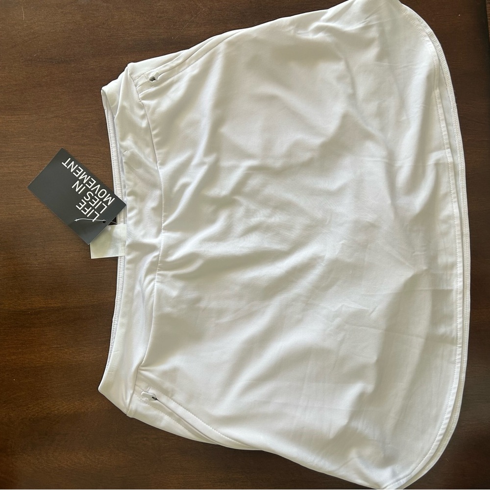 White Tennis Skirt